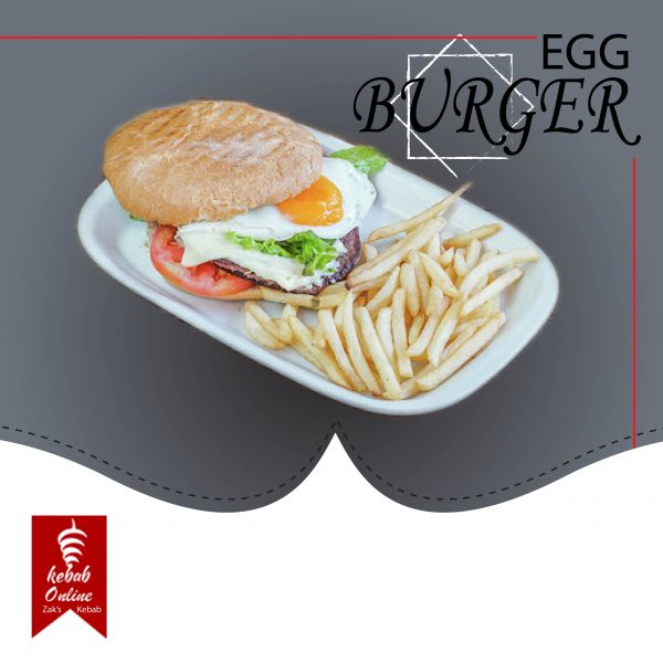 10. MENU EGGBURGER (com pão de kebab) - Image 3